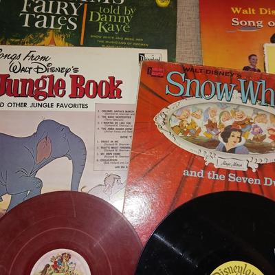 CHILDREN'S RECORD ALBUMS AND 45's
