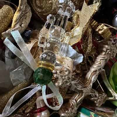 Variety of Christmas Ornaments