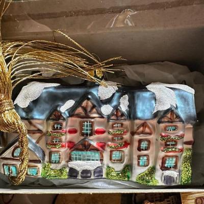 Variety of Christmas Ornaments