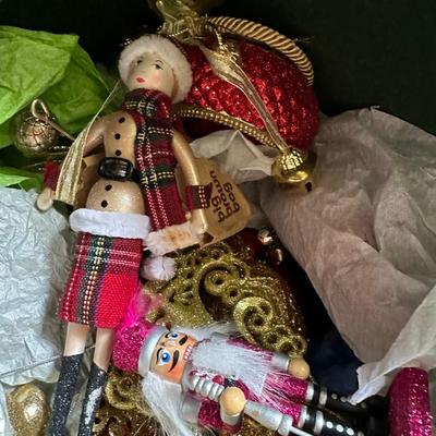 Variety of Christmas Ornaments