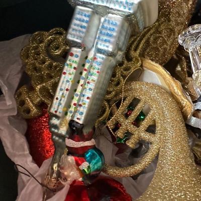 Variety of Christmas Ornaments