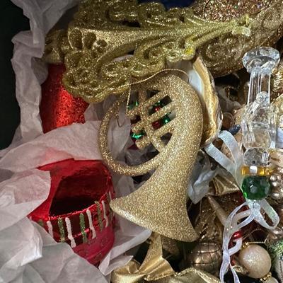 Variety of Christmas Ornaments