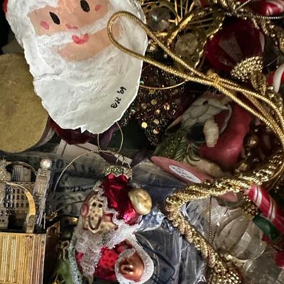 Variety of Christmas Ornaments