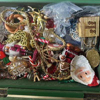 Variety of Christmas Ornaments