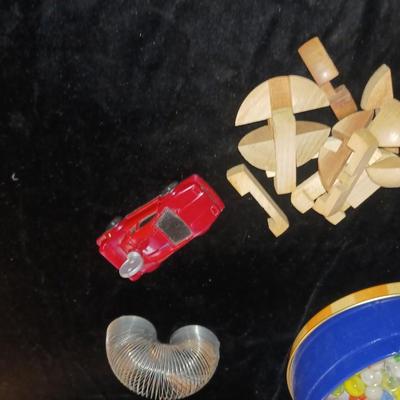 MARBLES, WOOD PUZZLE, DOMINOES AND MORE