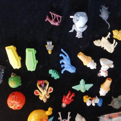 SMALL, SOME VINTAGE TOYS