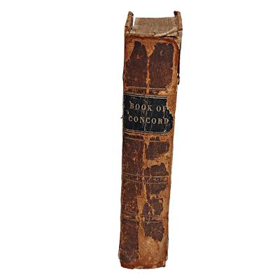 2 Antique Religious Books: Methods with Beginners & The Book of Concord