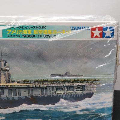 Tamiya 1/700 Scale US Aircraft Carrier Hornet Model