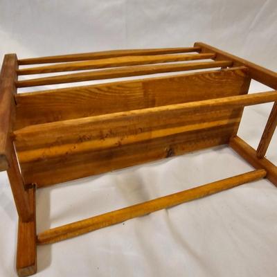Norma DeCamp Seated Elf & Doll on Bench (L-JS)