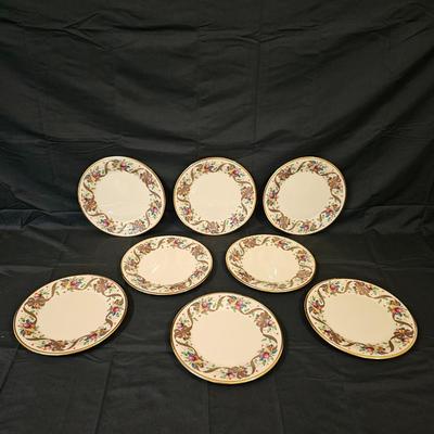 Lenox Holiday Tartan Christmas Plates (L-JS)