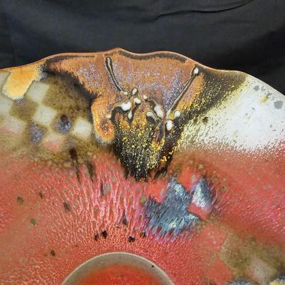 Large Ceramic Bowl w/Center Container (L-JS)