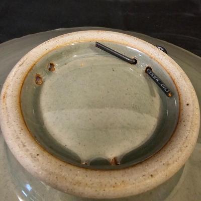 Large Ceramic Bowl w/Center Container (L-JS)