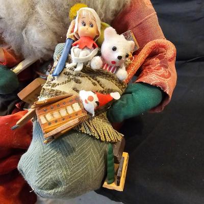 Norma DeCamp Seated Santa Figure & More (L-JS)