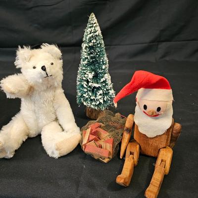 Norma DeCamp Seated Santa Figure & More (L-JS)