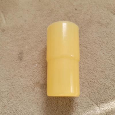 yellow plastic cup
