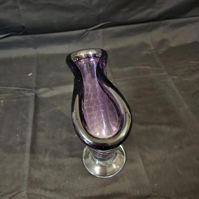 Chaffe McIlhenny Hand Blown Glass Vase (L-JS)