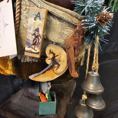 Norma DeCamp Woodland Santa Figure (L-JS)