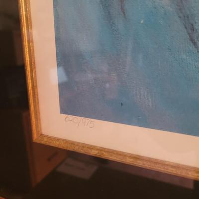 Barbara A. Wood Signed Lithograph 620/975 (DB-CE)