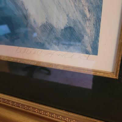 Barbara A. Wood Signed Lithograph 620/975 (DB-CE)