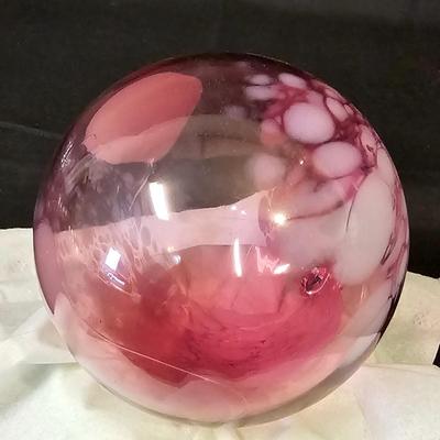 Blown Glass Ornaments & Waterford Bowl (L-JS)