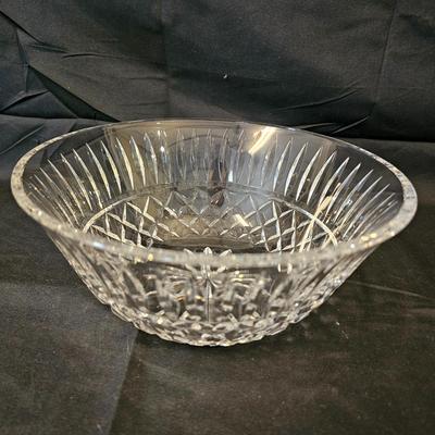 Blown Glass Ornaments & Waterford Bowl (L-JS)