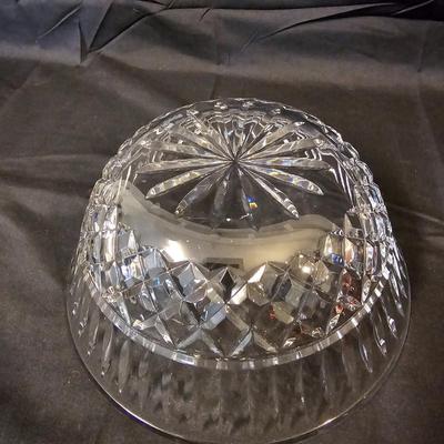 Blown Glass Ornaments & Waterford Bowl (L-JS)