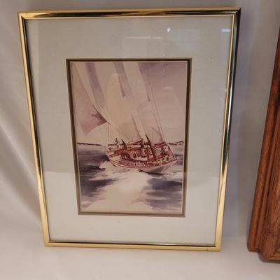 'Schooner Foyer Mirror' & More Nautical Art (LR-CE)