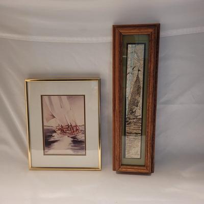 'Schooner Foyer Mirror' & More Nautical Art (LR-CE)