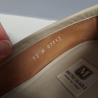 Three Pairs of Size 12 Leather Loafers by Bally and more (PC-BBL)