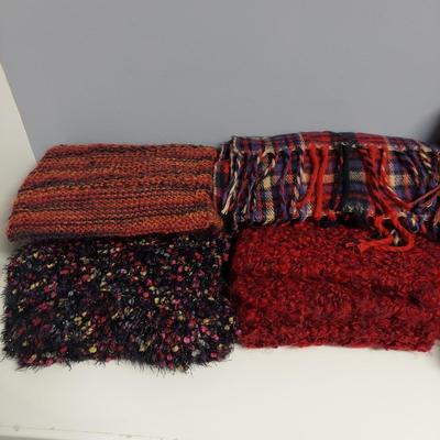 Hand Knit Scarves and Hats (PC-BBL)