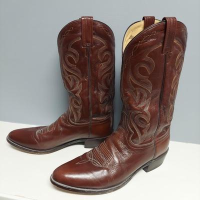Size 12 Dan Post Cowboy Boots (PC-BBL)