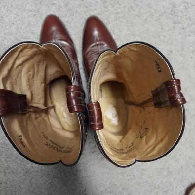 Size 12 Dan Post Cowboy Boots (PC-BBL)