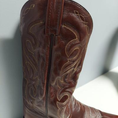 Size 12 Dan Post Cowboy Boots (PC-BBL)
