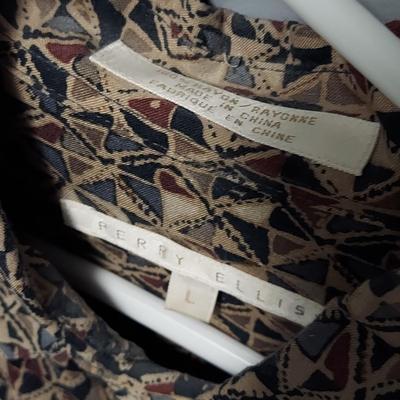 Size L/XL Shirts by Tommy Bahama, Perry Ellis and more (PC-BBL)
