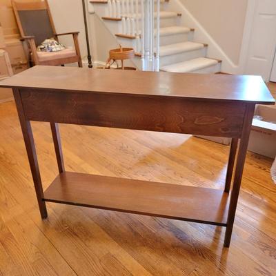 Wood Console Table (F-CE)