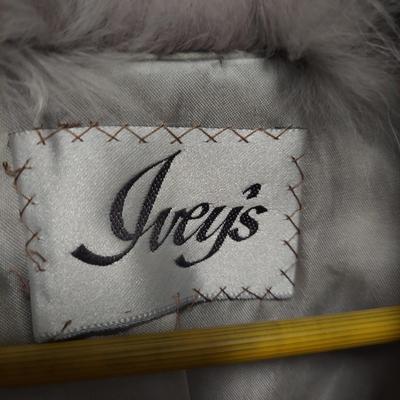 Ivey's Silver Fox Fur Coat (PC-BBL)