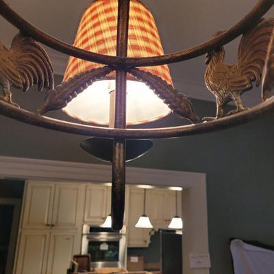 Rooster Chandelier (DR2-CE)