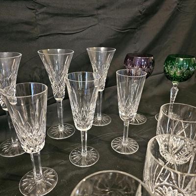 Crystal Waterford Flutes & More (L-JS)