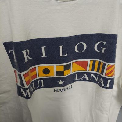 Three XL Trilogy Maui Hawaii Souvenir Shirts (PC-BBL)