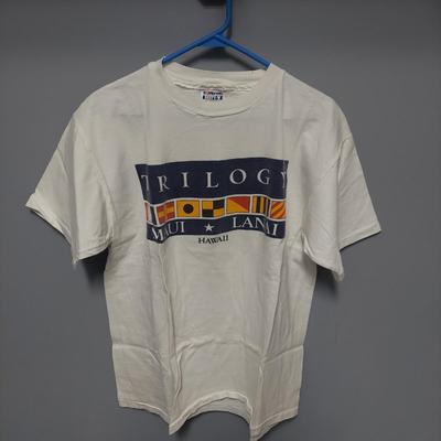 Three XL Trilogy Maui Hawaii Souvenir Shirts (PC-BBL)