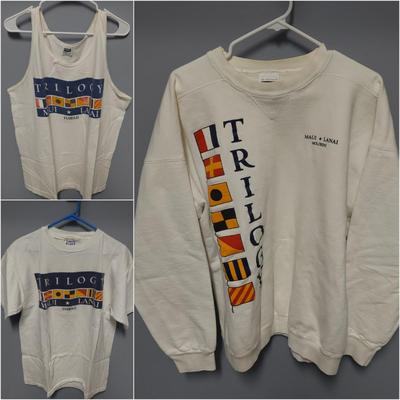 Three XL Trilogy Maui Hawaii Souvenir Shirts (PC-BBL)