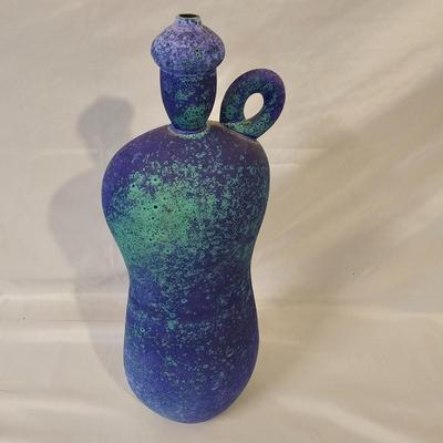 Set of Three Michael Sherrill Ceramic Bottles (L-JS)