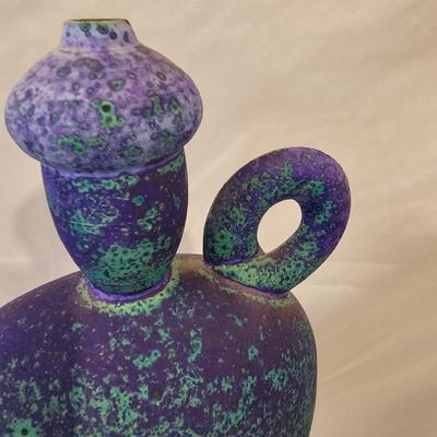 Set of Three Michael Sherrill Ceramic Bottles (L-JS)