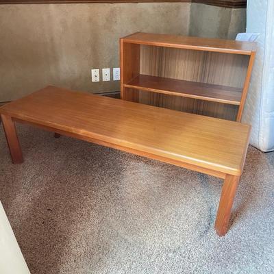 Scandinavian Coffee Table and Shelf (DB-SS)