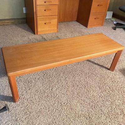 Scandinavian Coffee Table and Shelf (DB-SS)