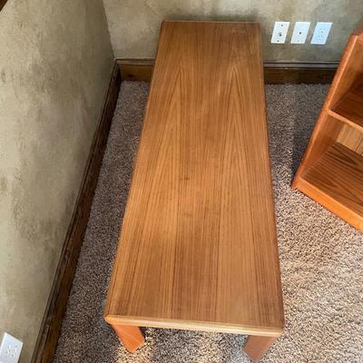 Scandinavian Coffee Table and Shelf (DB-SS)