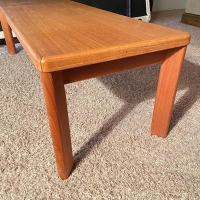 Scandinavian Coffee Table and Shelf (DB-SS)