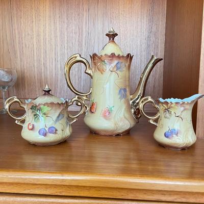 Hand Painted Lefton Tea Service Set (DR-SS)