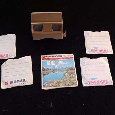 VINTAGE VIEW MASTER AND SLIDE DISCS