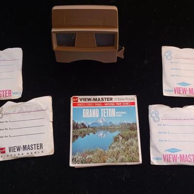 VINTAGE VIEW MASTER AND SLIDE DISCS